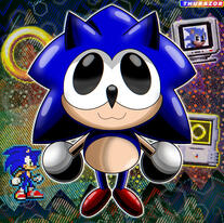 Sonk ( design belongs to Kirby Popstar on twitter/insta)